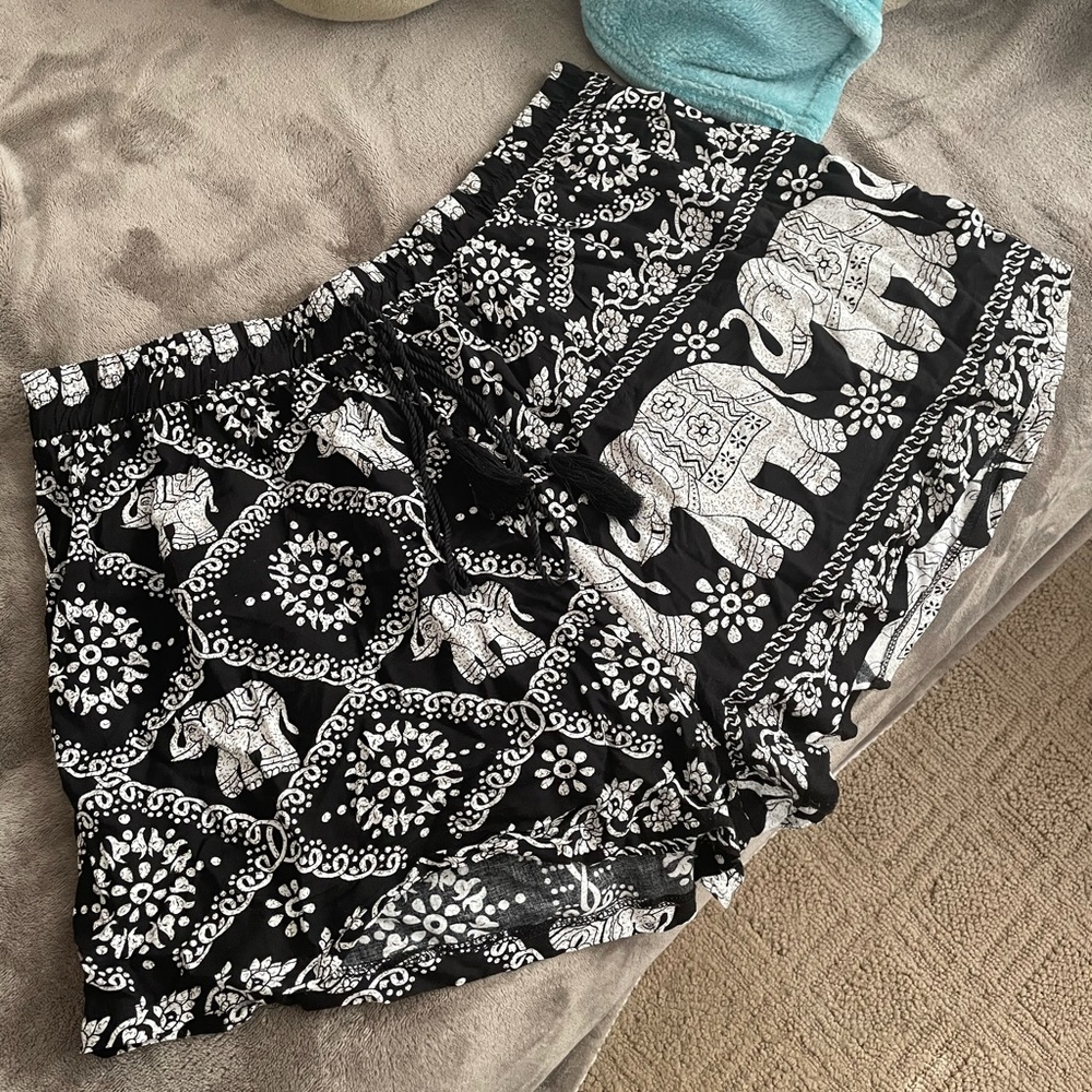 High waisted shorts